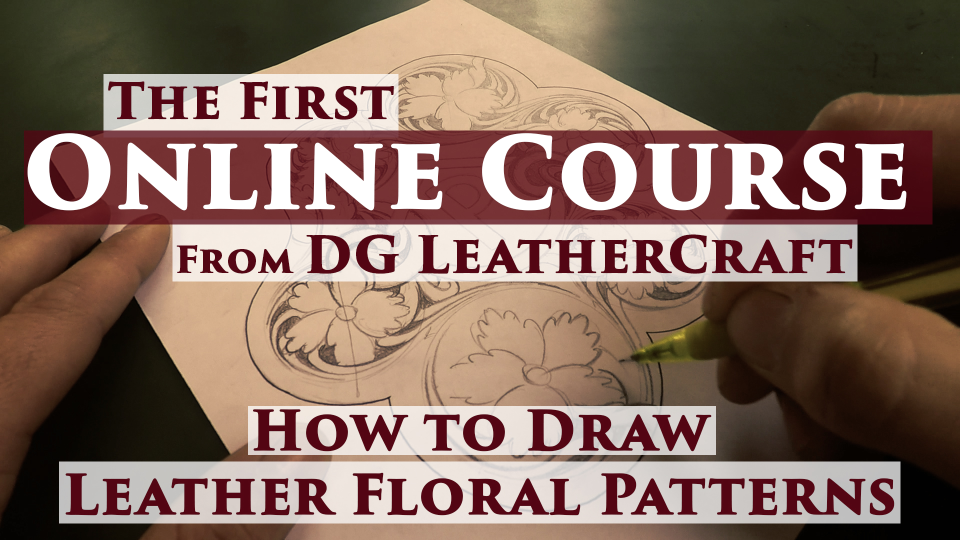 Online Leather Classes with DG LeatherCraft Academy Don Gonzales Saddlery